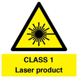 CLASS 1 Laser product